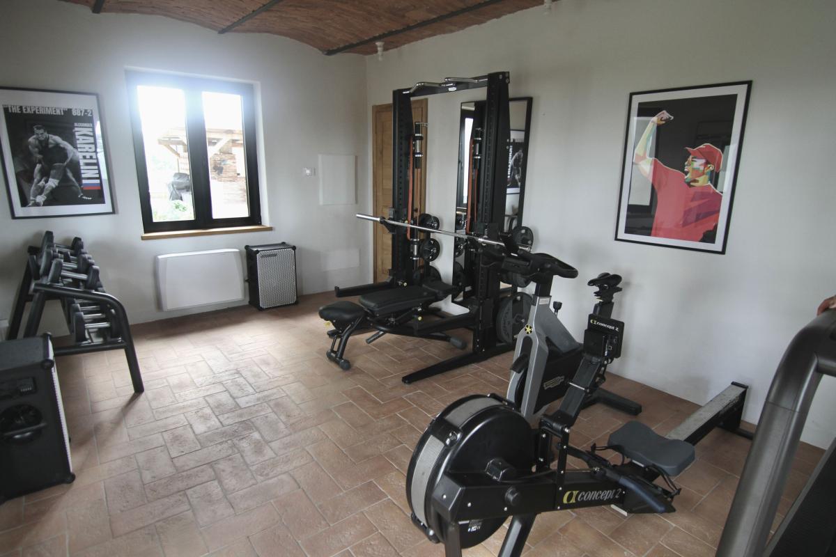 Velutstyrt treningsrom  |    Foto:  Luca Maria Ivaldi 