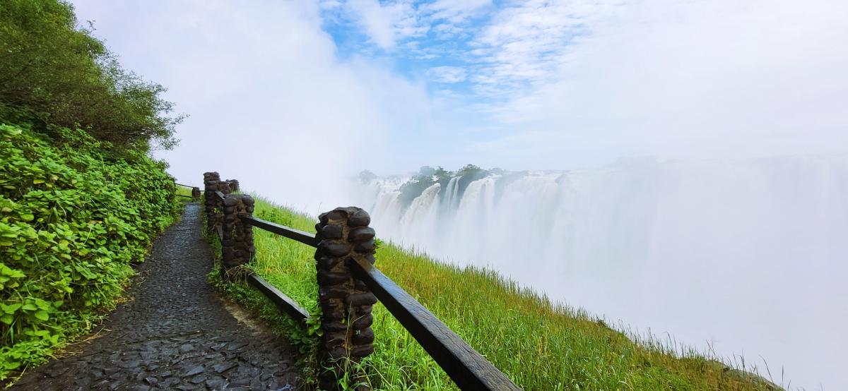 Vandretur langs Victoriafallene på zambisk side   |    Foto:  Wenche - La'mme 