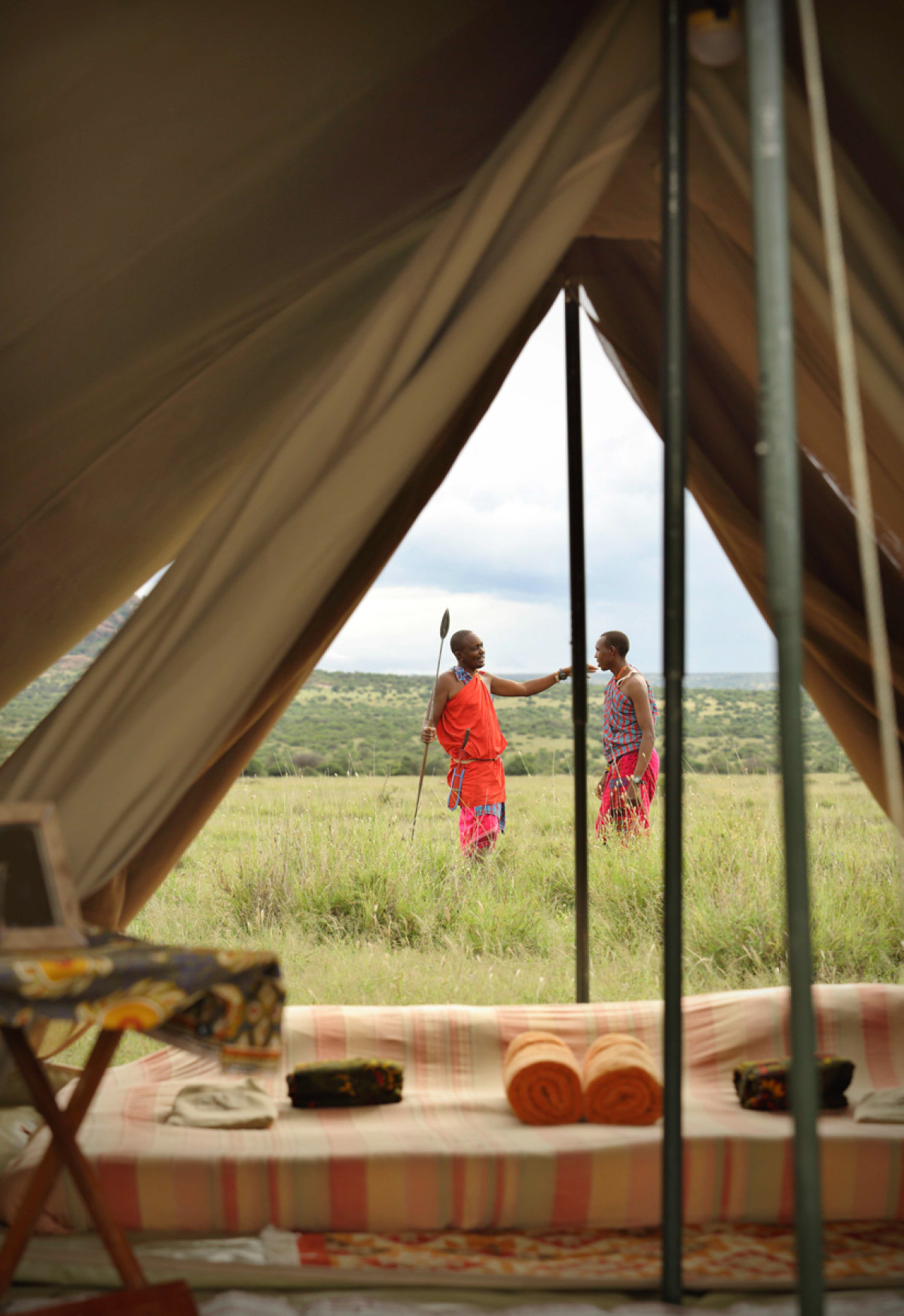 Ditt hjem under vandresafari - enkelt, men heeelt magaisk   |    Foto:  Karisia Walking Safaris 
