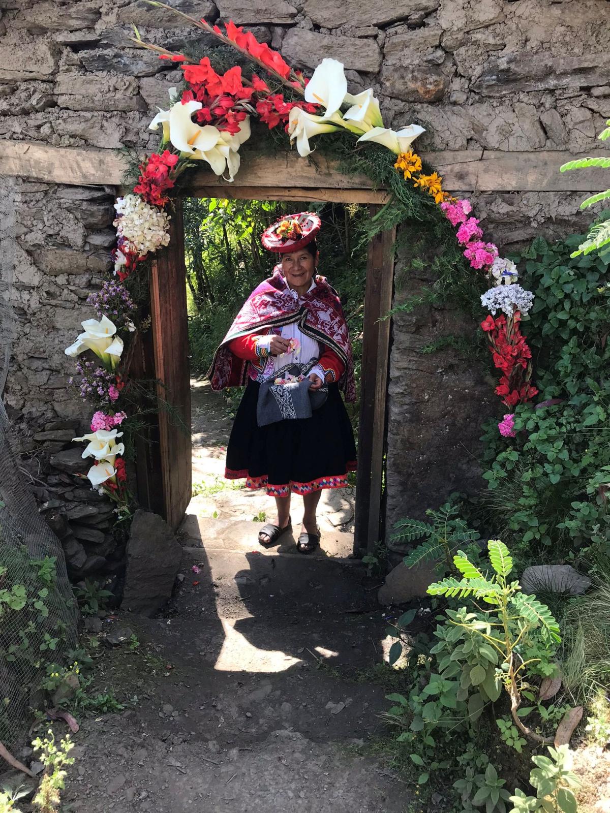 Inngangsporten til landsbyen   