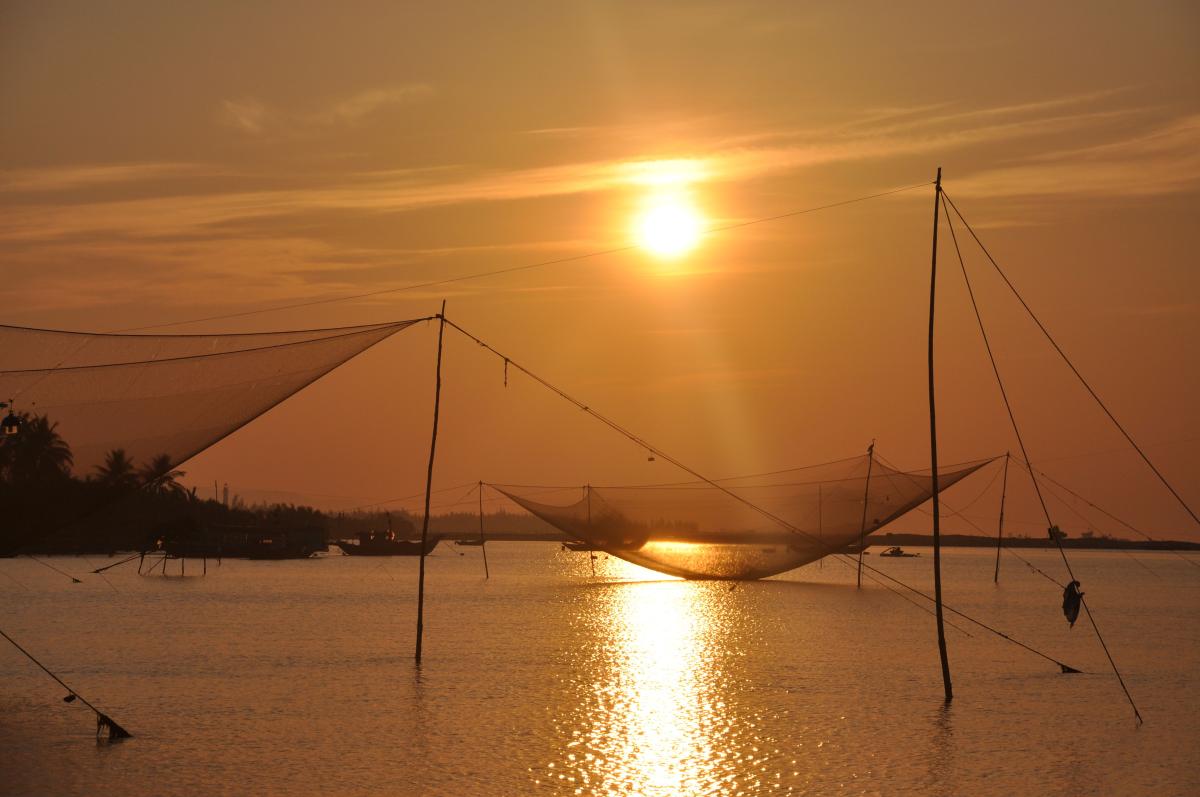 Fiskenett Hoi An  |    Foto:  Wenche Tvenge - lamme.no 