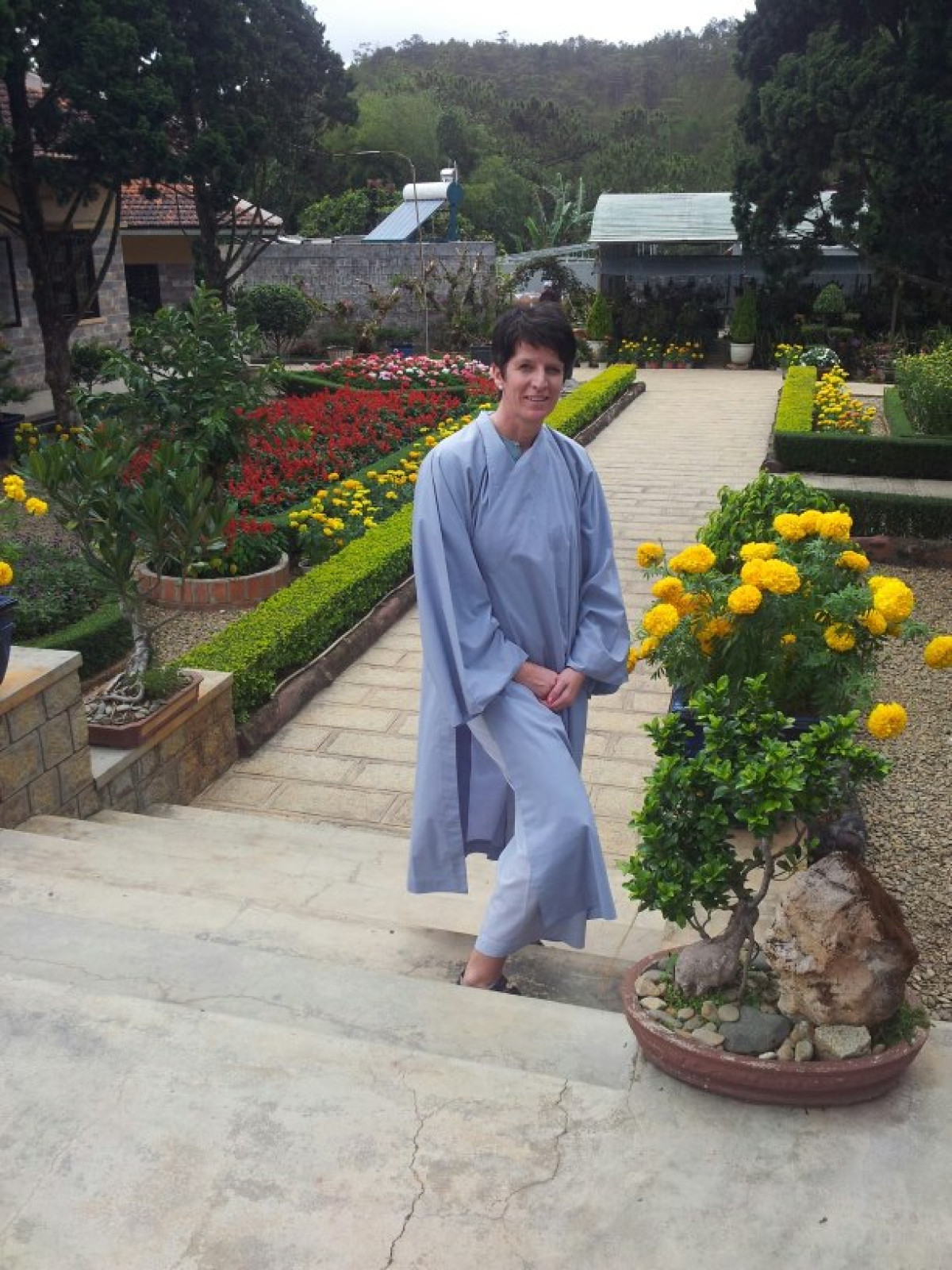 Nonne for en dag i Truc Lam-klosteret - Dalat