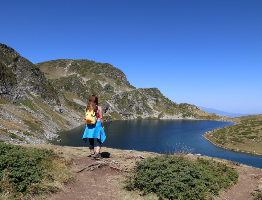 En av De sju Rila-innsjøene - Bulgaria