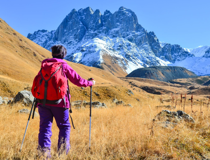 Mount Ushba - Svaneti - Kaukasusfjellene - Georgia