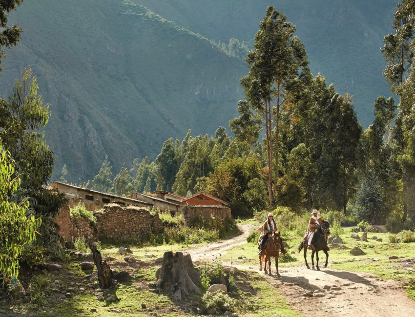 På ridetur i inkaenes hellige dal - Peru