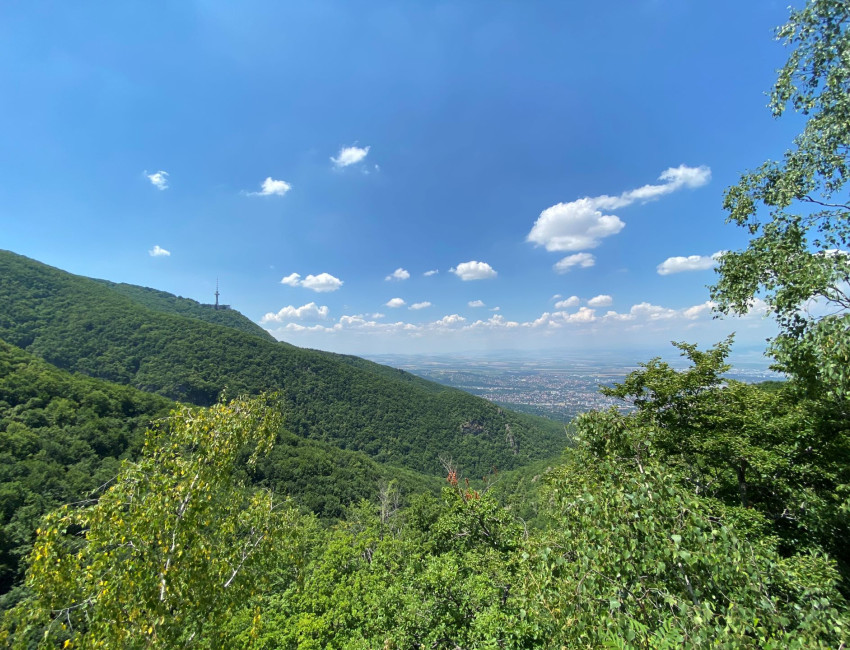 utsikt fra Vitosha-fjellene - Bulgaria