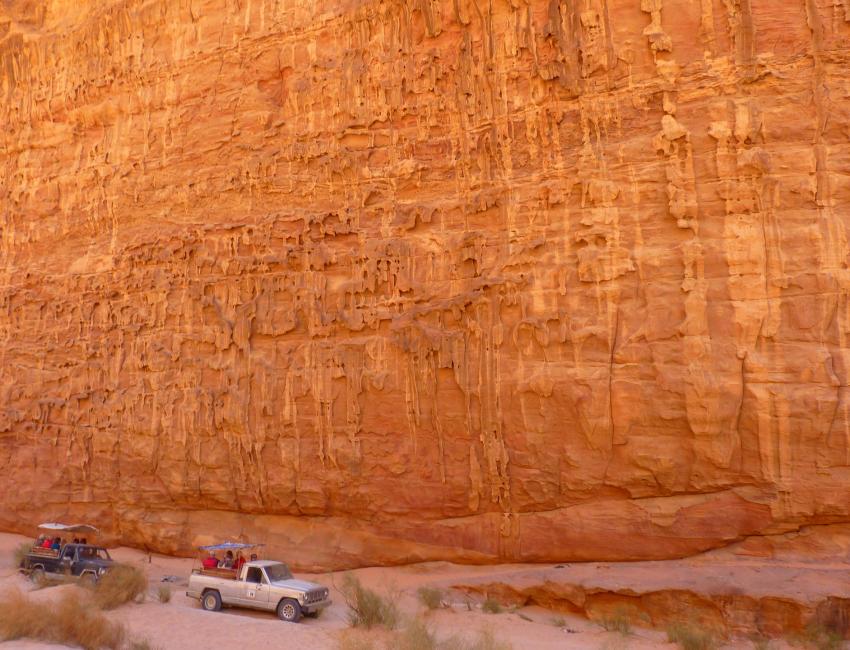 Fjellene og fargene - Wadi Rum - Jordan