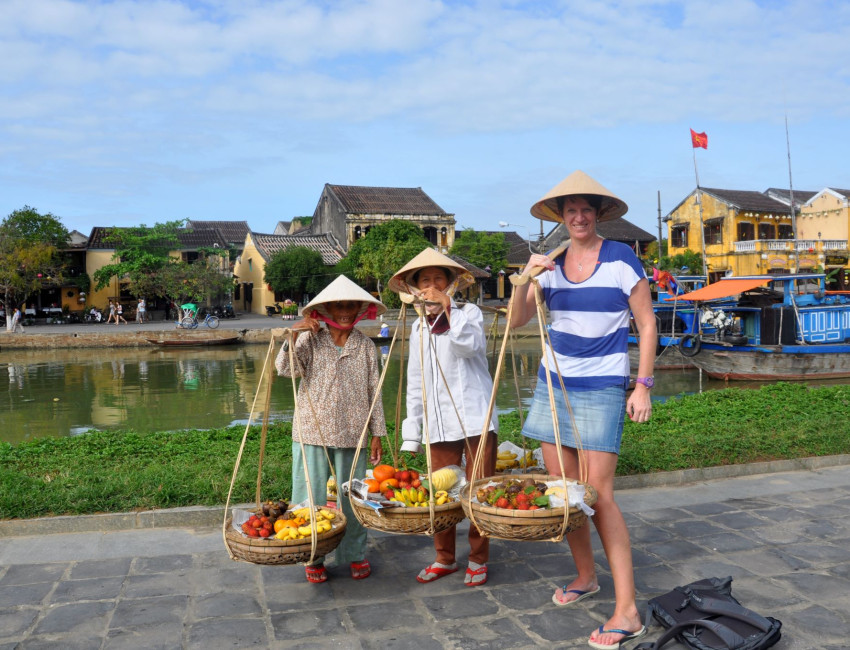 Tripp - trapp - tresko i Hoi An