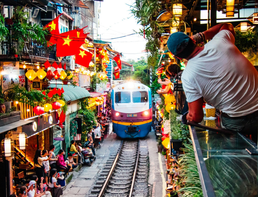 Train Street - Hanoi