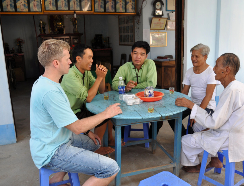 Lokale møter i Mekong-deltaet